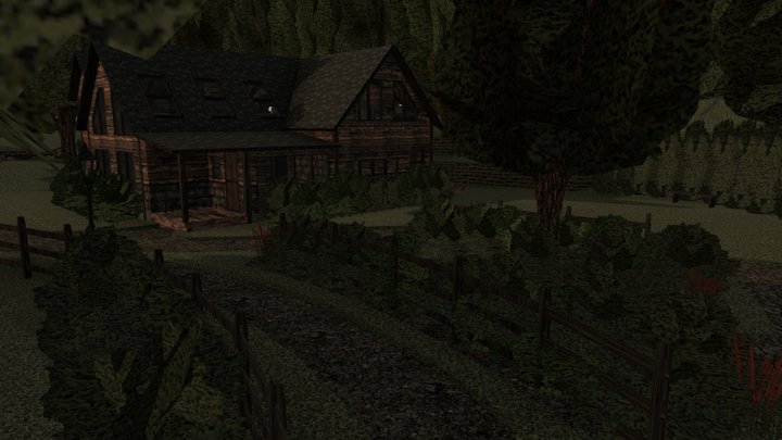 Light/Foliage Test 3D Model