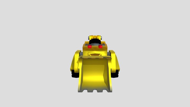 rubble_bulldozer 3D Model