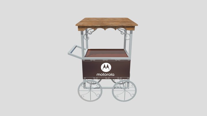 CARRINHO MOTOROLA - ProSolution Marketing 3D Model