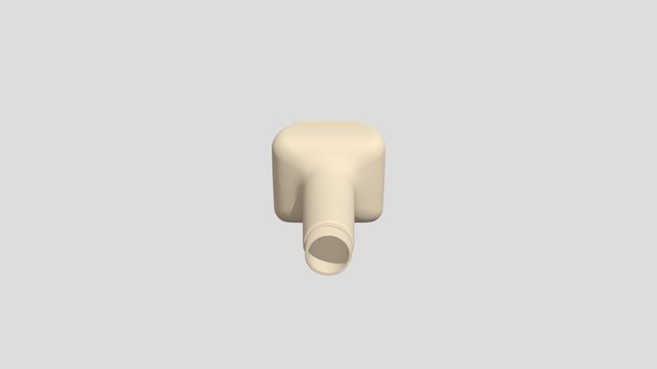 Glass Bottle 3D Model