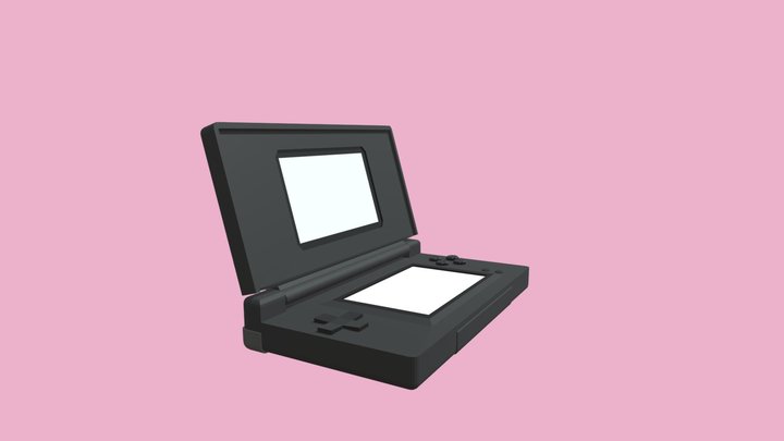 Black Ds Lite 3D Model