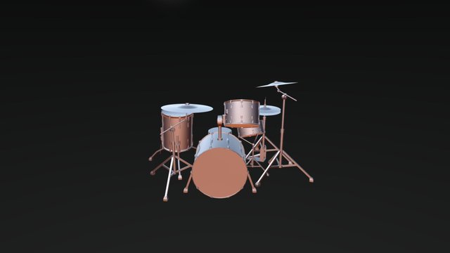 Elhefunker Drum 3D Model