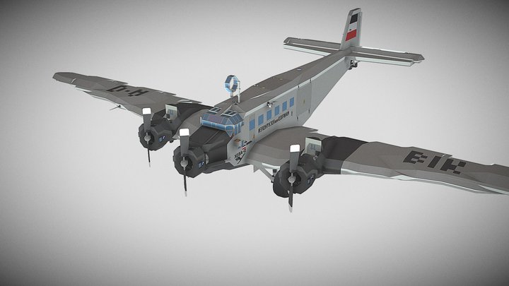 Junkers Ju 52/3m - Stormworks 3D Model