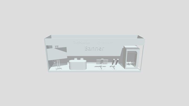 Spannabis Booth design3 3D Model