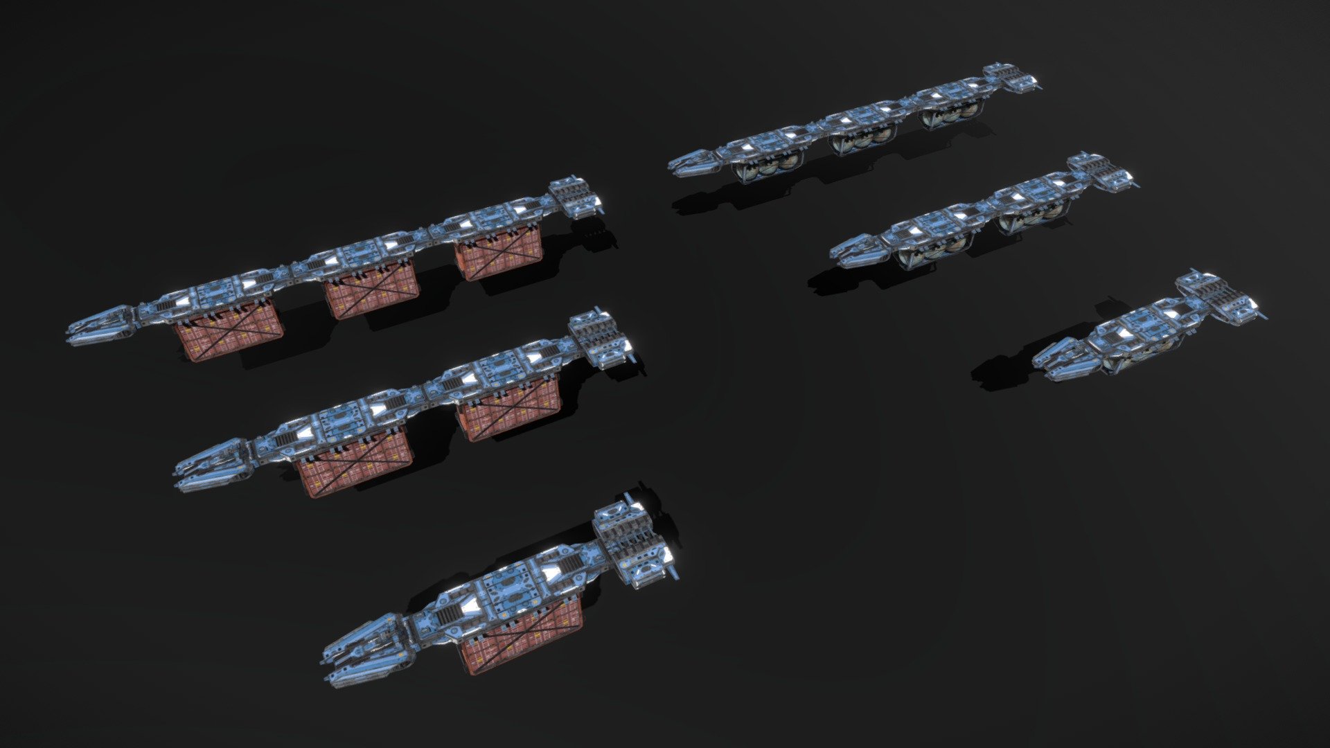 Scifi Freighter MKIII - Buy Royalty Free 3D model by MSGDI [f826c61 ...