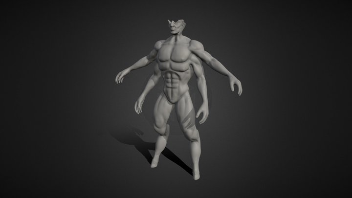 Iszamoth - Personal Character | No Armour 3D Model
