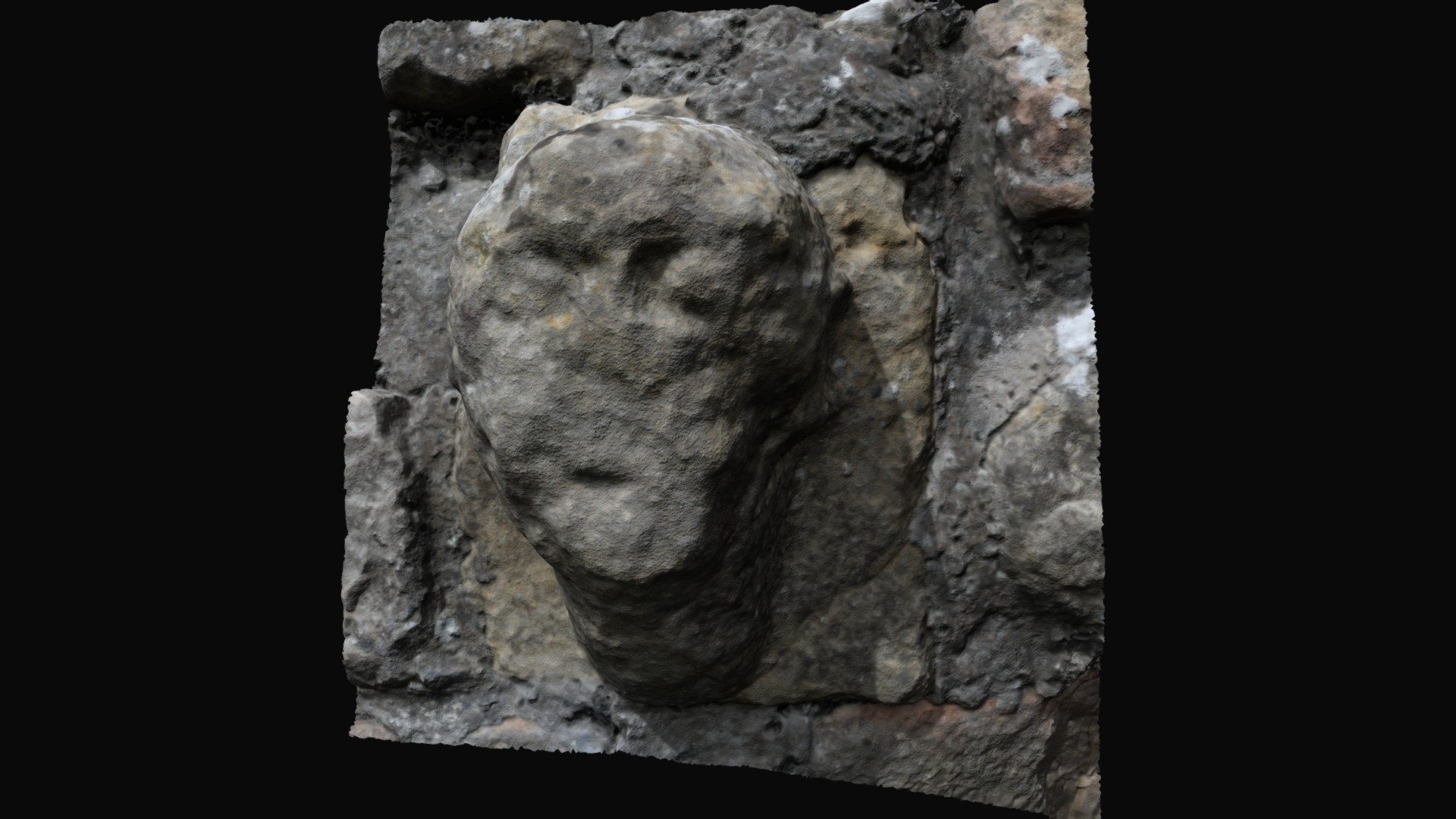 St. Conlan's Church (TN014-045001-) Stone Head