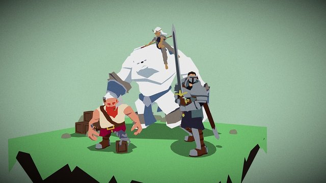The Party 3D Model