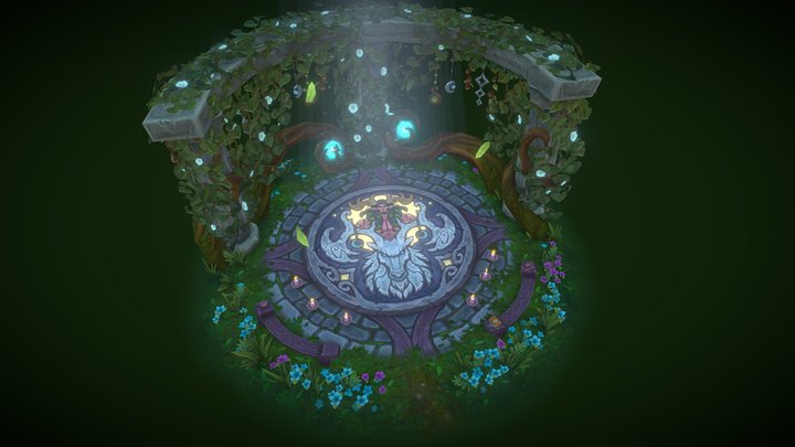 Malorne, Cenarius and Elune 3D Model