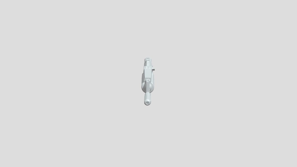 Low Poly Stylized Assault Rifle (Game Ready)