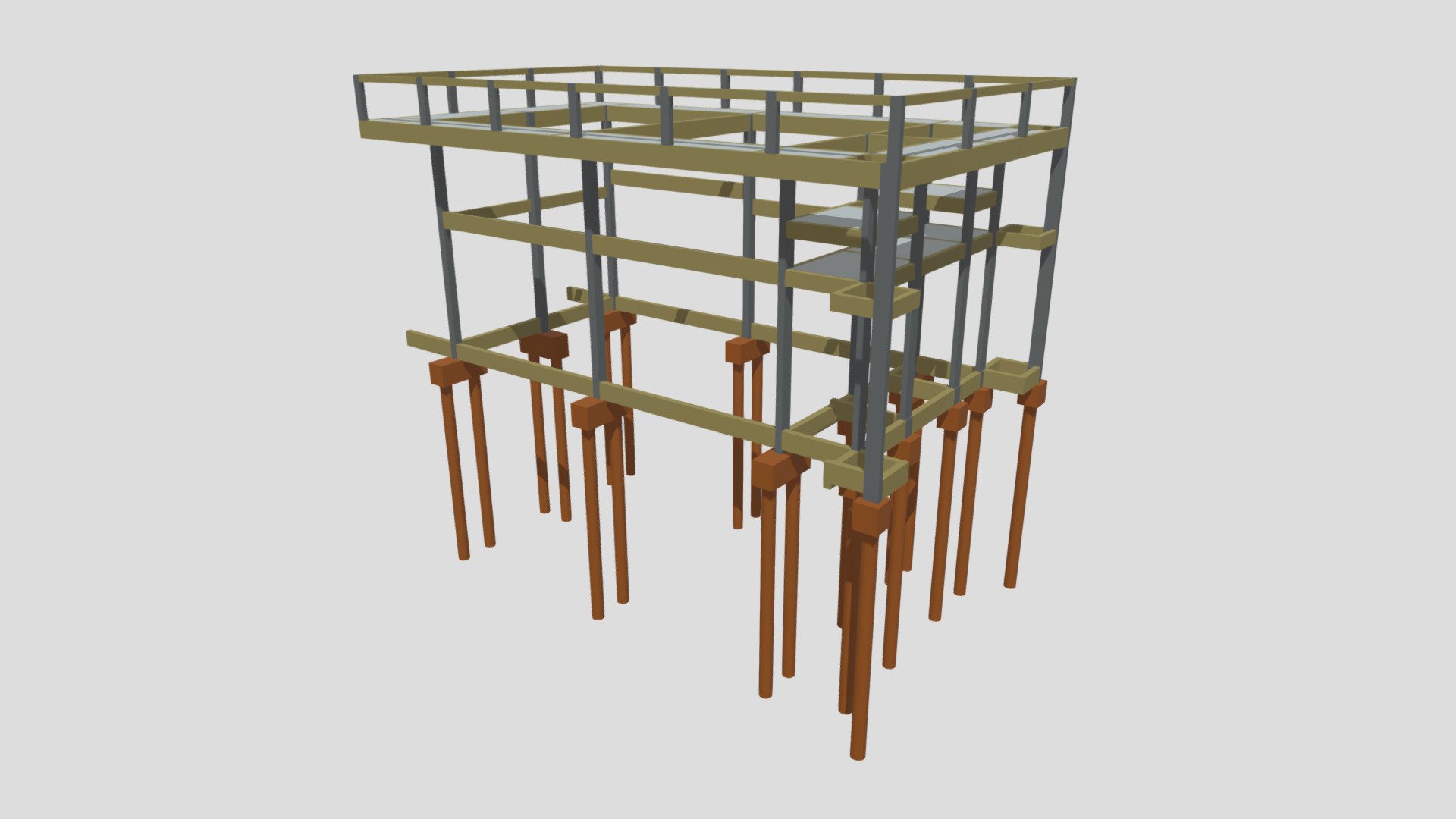 VPO - Ampliação - Estrutural_3D