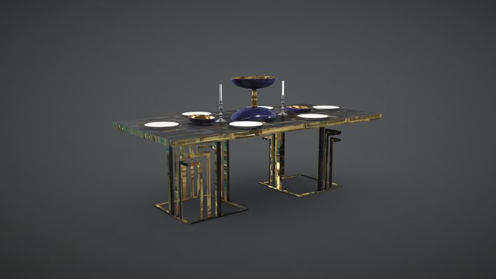 Vasco Table 3D Model