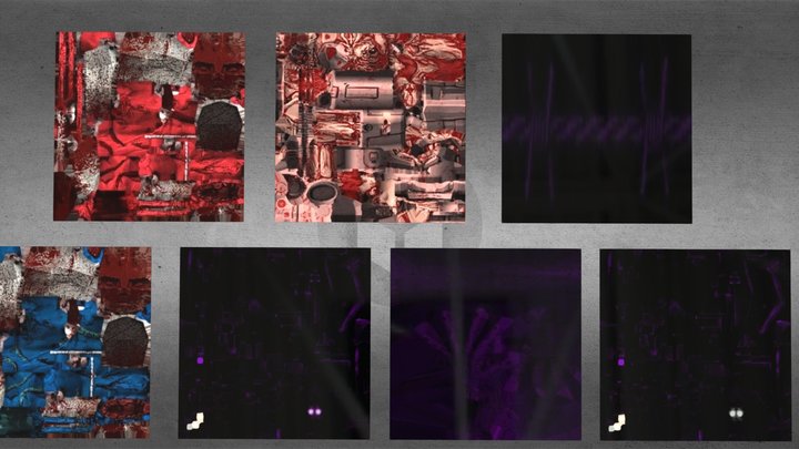 Husks of Humanity custom textures 3D Model