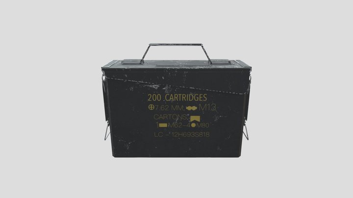AmmoCrate 3D Model
