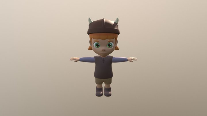 Lilia 3D Model