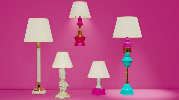 Lamps barbiecore