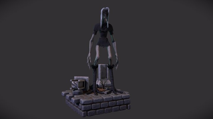 Plague Monster 3D Model