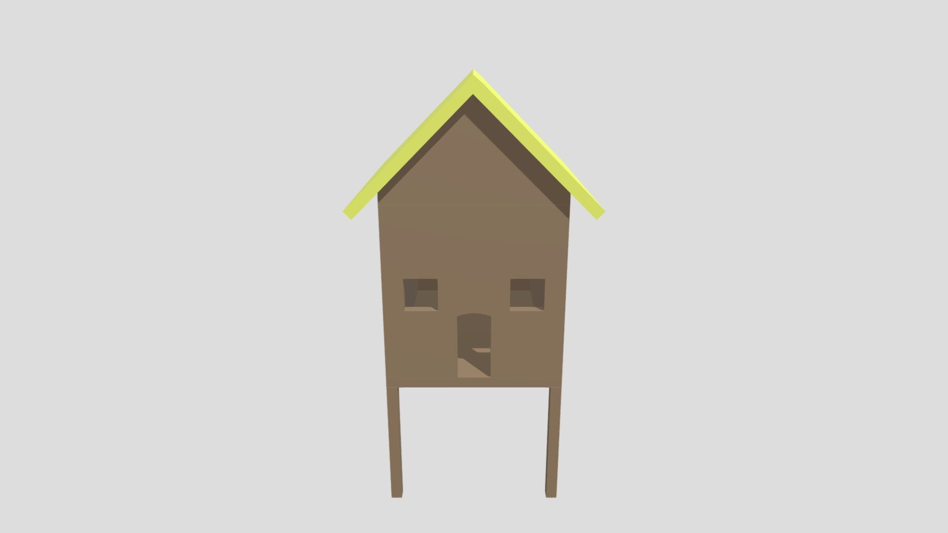 Nemo House Textured - 3D model by matthewdonovan [f82d727] - Sketchfab