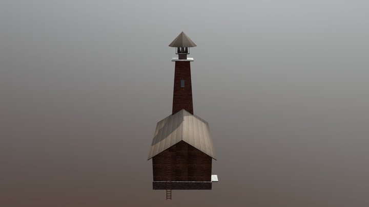 Small Lighthouse 3D Model