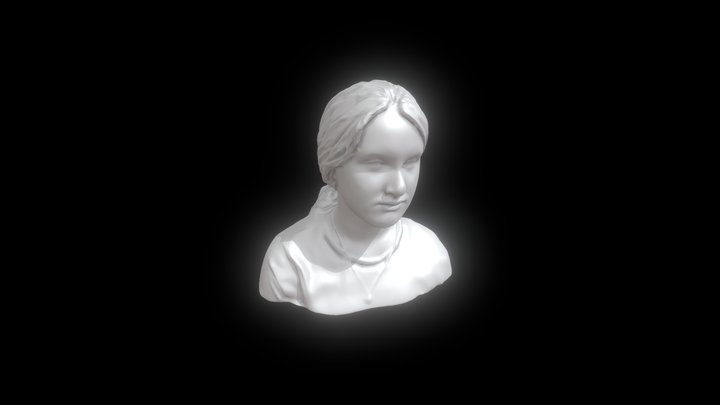 скан Марии для конкурса 3D Model