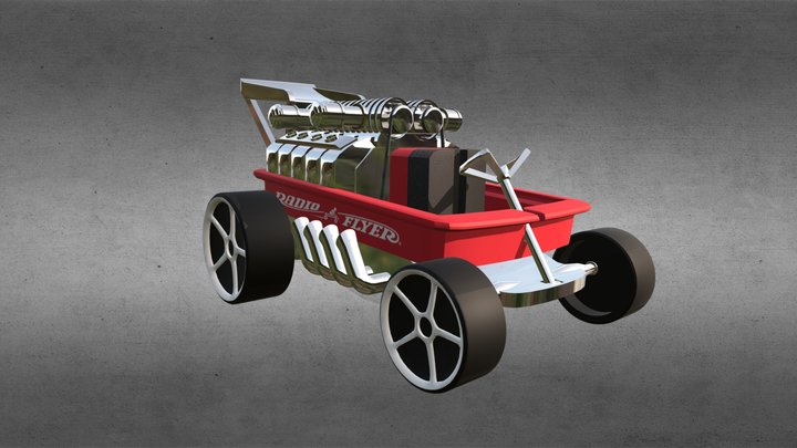Radioflyer 3D Model