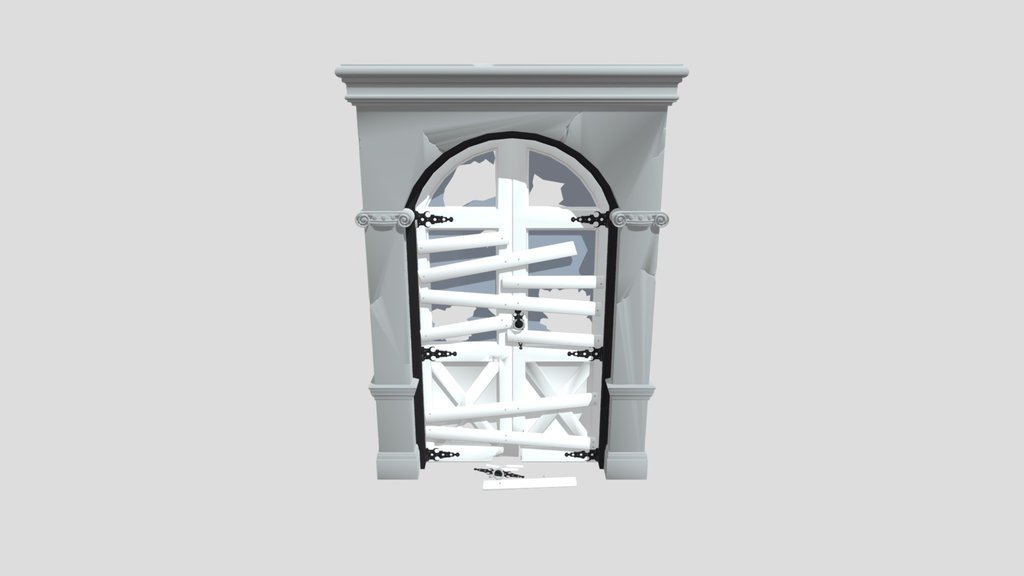 Broken Door