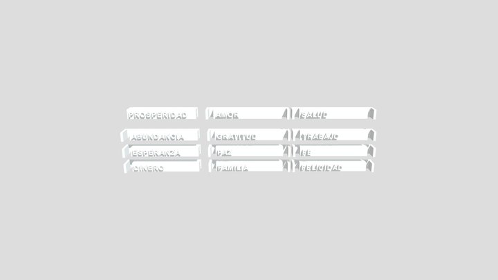 Todas velas tendencia 3D Model