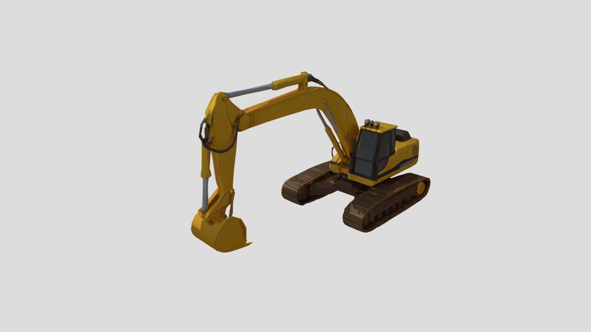 Excavator 3d Rigging - Download Free 3D model by mohamed.salaah880 ...