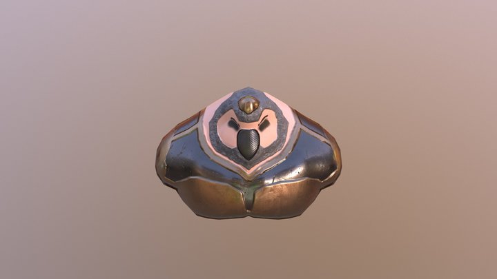 Creature Bust 3D Model