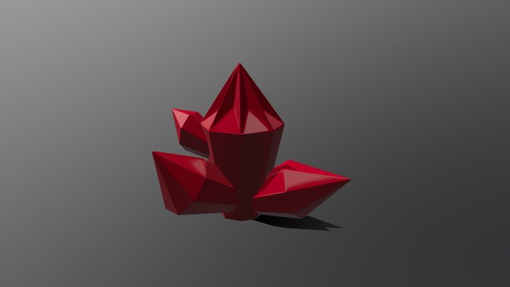 First Crystal 3D Model