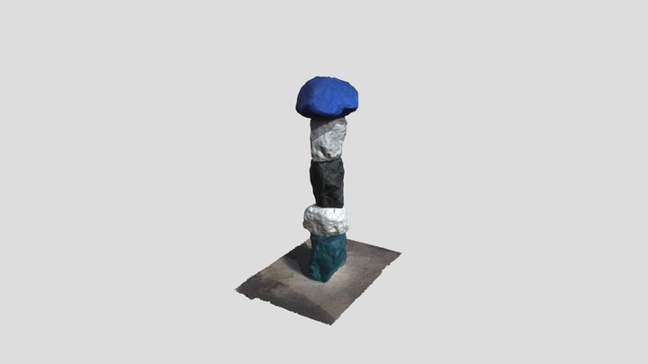 BlueColumn 3D Model