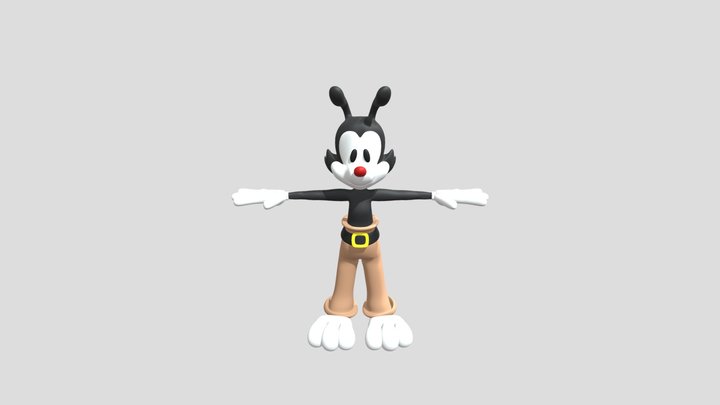Yakko Warner 3D Model