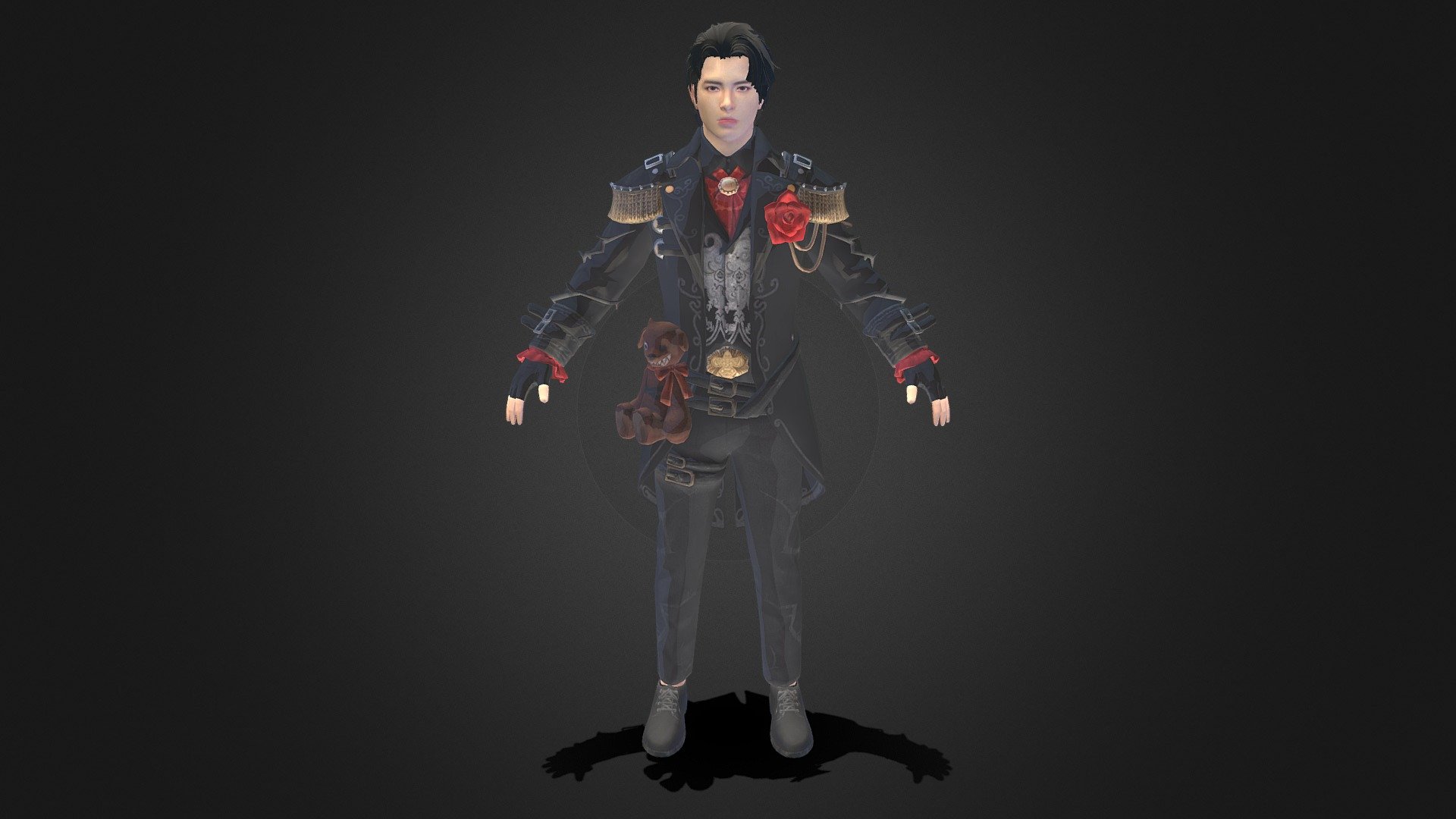 Gothic Gentleman Outfit By LEVINXGAMING - Download Free 3D model by ᄂΣVIП X  GΛMIПG (@) [f832f4a]