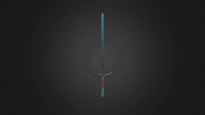 Magic Sword 3D Model