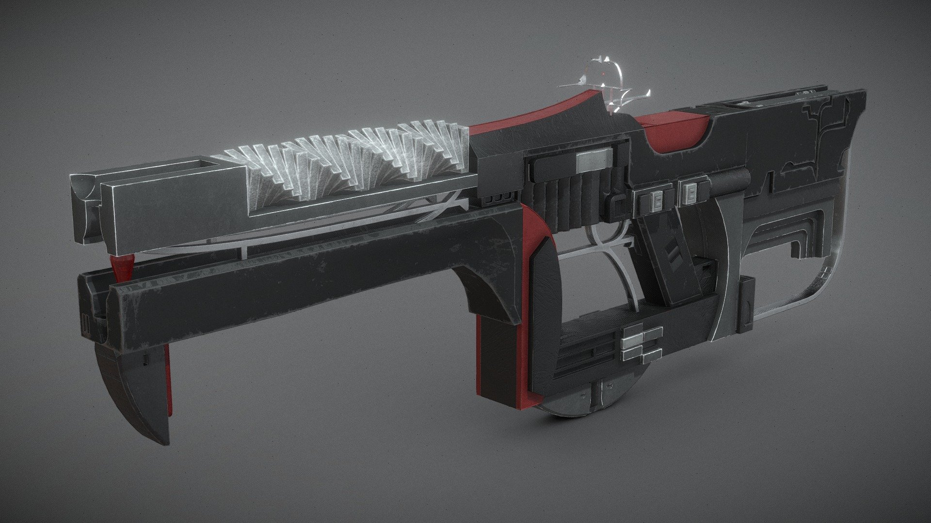 Cataclysmic linear fusion rifle Destiny2//命运2 灾变 - Download Free 3D