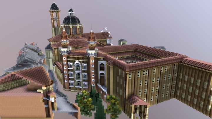 Vincitore 3^ Sfida Raffaello in Minecraft - MED 3D Model