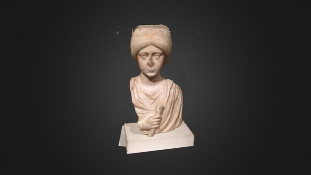 Late Antique aristocratic woman (4th-5th c. AD) 3D Model