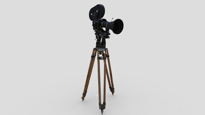 Jancsó Miklós - Arriflex 35 IIA kamerája 3D Model