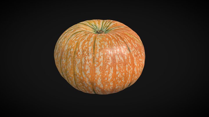 One Too Many Pumpkin 2 3D Model