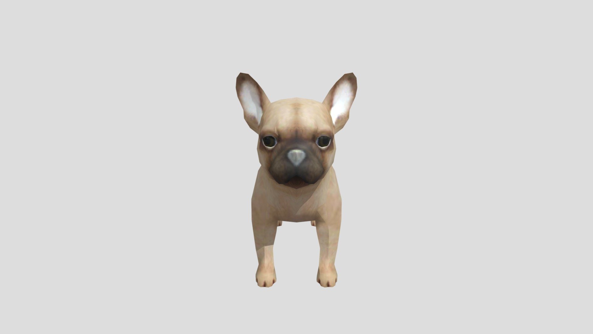 French bulldog - Download Free 3D model by ThatMelGuy ...