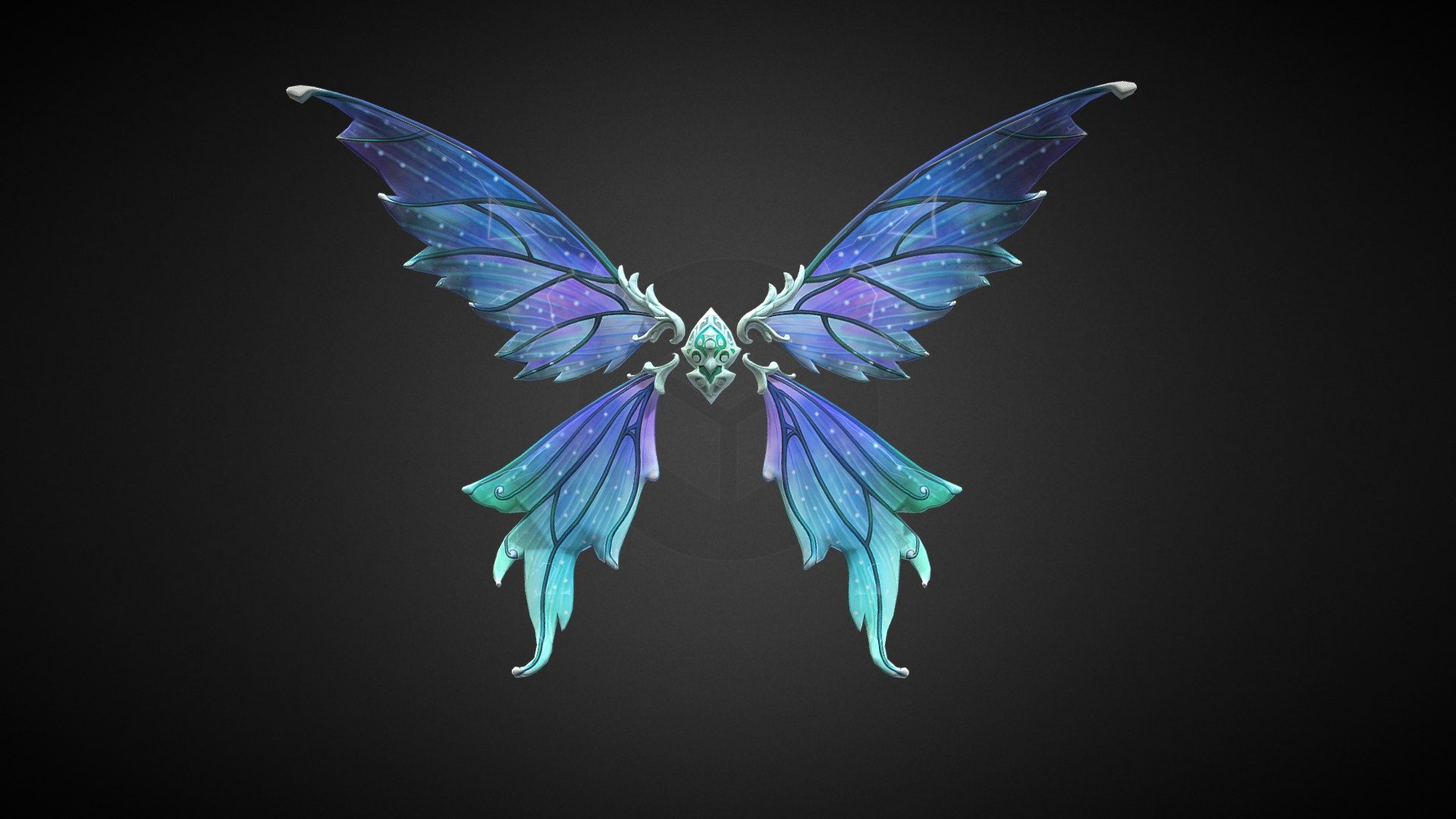 Animated Wing - Buy Royalty Free 3D model by DeepZone (@DeepZone3D ...