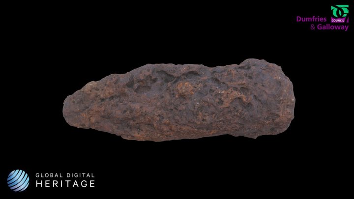 Iron arrowhead (1945.286) - Stranraer Museum