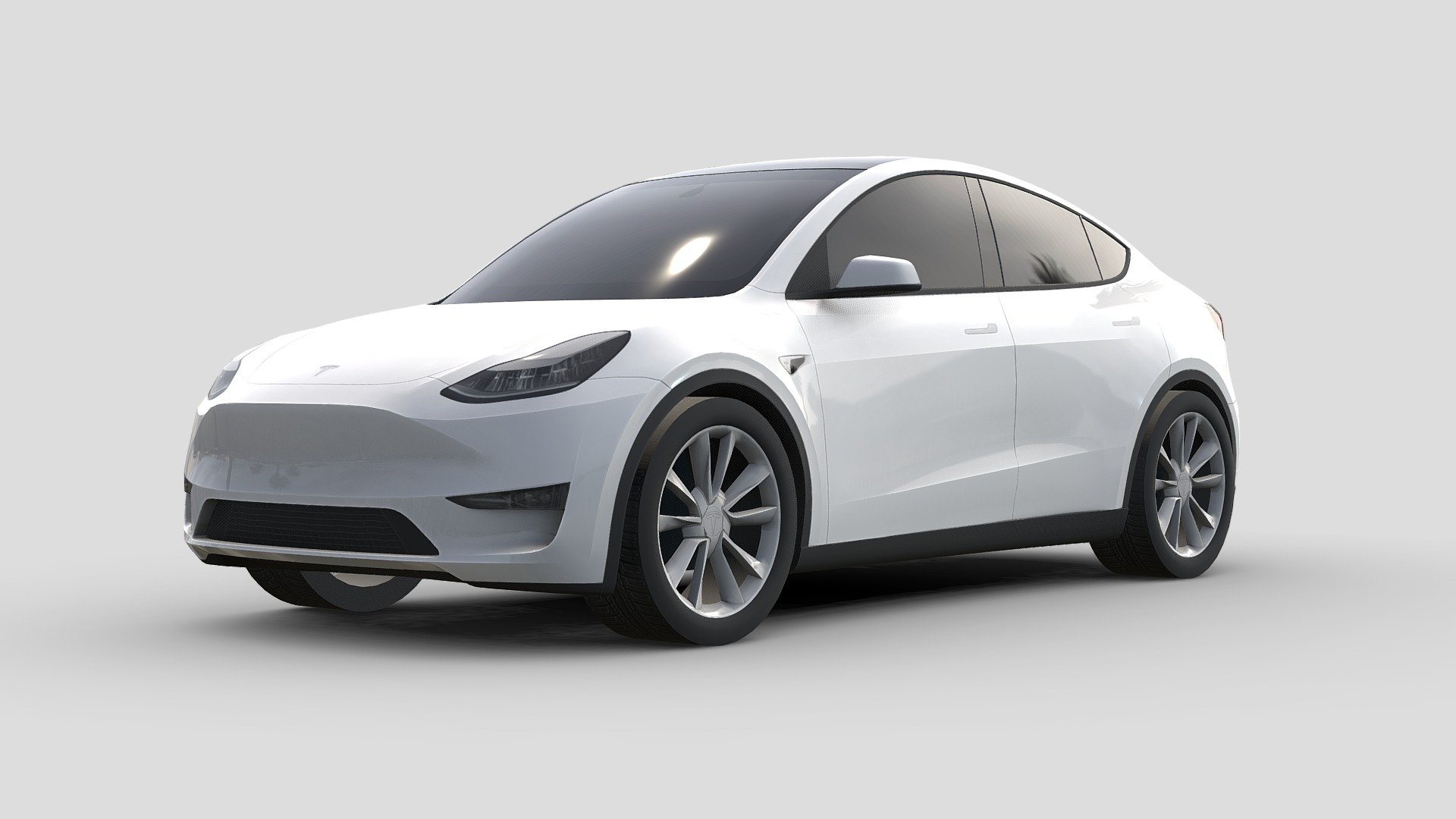 Tesla Model Y 2021 AR/VR, LowPoly 3D Model - 3D model by 3D_Mill ...