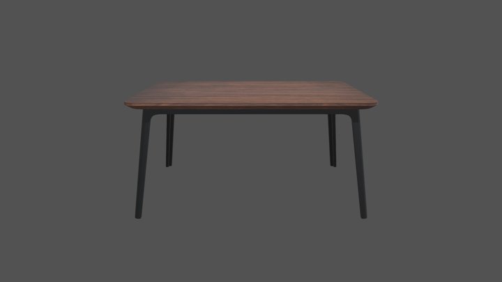 Khanna Dining Table 3D Model