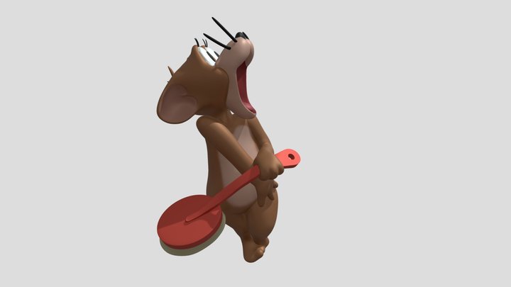 Tom and Jerry - Baby Puss 3D Model