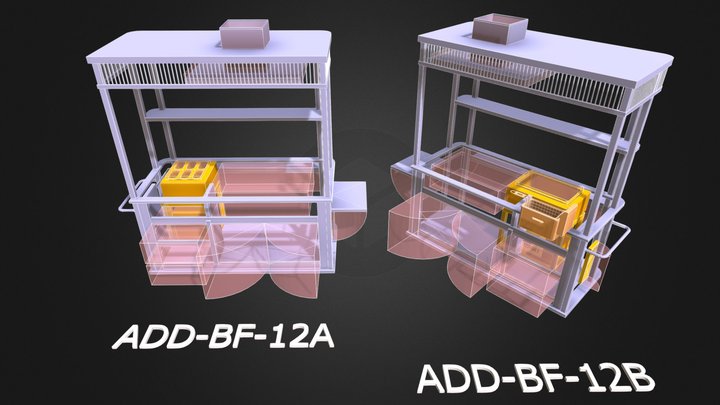 ADD-BF-12C_ Combine Superior-WEC 01 3D Model