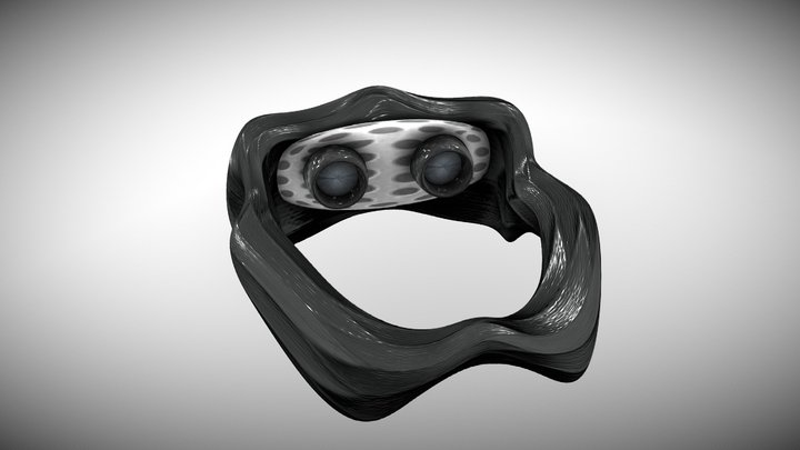 VR Glasses 3D Model