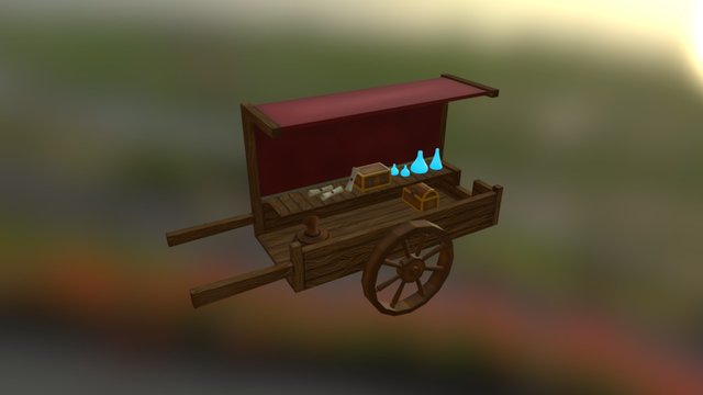 Cart 3D Model