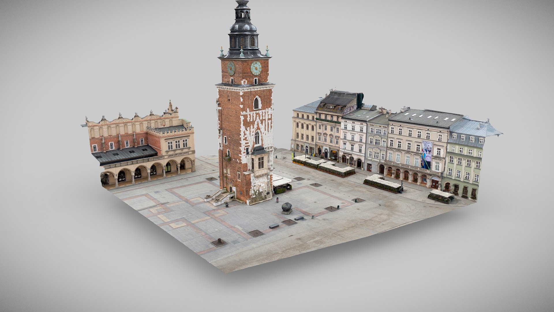 Krakowski Ratusz — Sketchfab embed 3D viewer