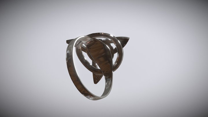 Celtic Ring 3D Model
